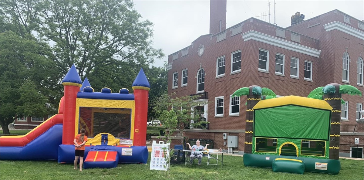 Dolly Parton Imagination Library Event Inflatables, Games, Tables